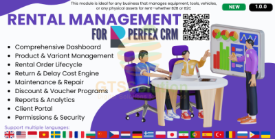 Rental Management module for Perfex CRM
