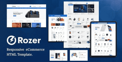 Rozer - Electronics eCommerce HTML5 Template