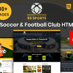 RSSports - Soccer & Football Club HTML Template