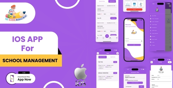 School Management Mobile App for iPhone School Management Mobile App for iPhone