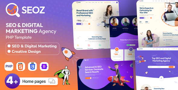 SEOZ - SEO & Digital Marketing Agency PHP Template SEOZ - SEO & Digital Marketing Agency PHP Template