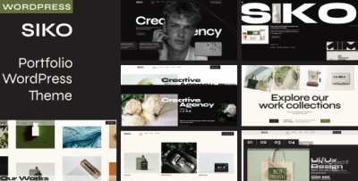Siko - Creative Portfolio & Agency WordPress Theme