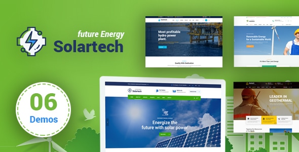 Solar Tech - Renewable Energy HTML Template Solar Tech - Renewable Energy HTML Template