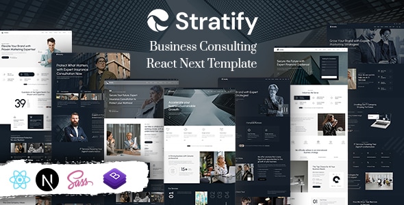 Stratify - Business Consulting React NextJs Template Stratify - Business Consulting React NextJs Template