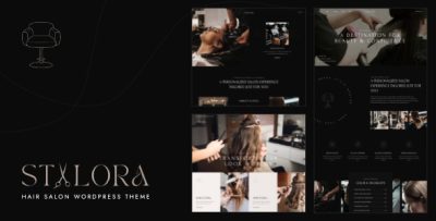 Stylora - Hair Salon & Hairdresser WordPress Theme
