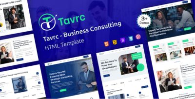 Tavrc - Business Consulting HTML Template