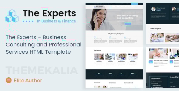 The Experts - Business Consulting and Professional Services HTML Template The Experts - Business Consulting and Professional Services HTML Template