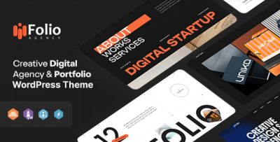 Uifolio - Creative Portfolio & Digital Agency WordPress Theme