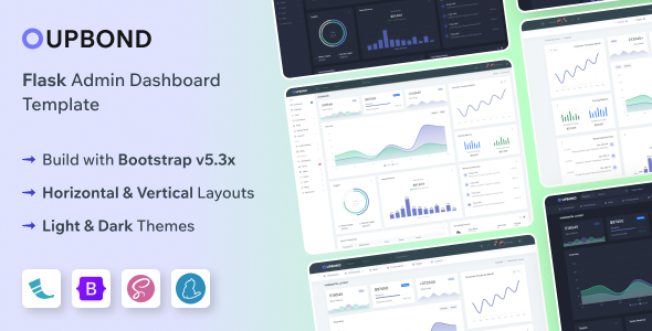Upbond - Flask Admin & Dashboard Template Upbond - Flask Admin & Dashboard Template
