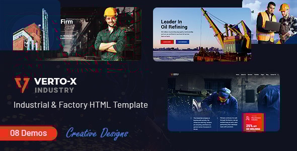 Vertox - Industry and Engineering HTML Template Vertox - Industry and Engineering HTML Template