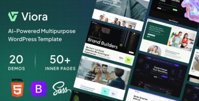 Viora - The All-in-One Multipurpose HTML5 Template