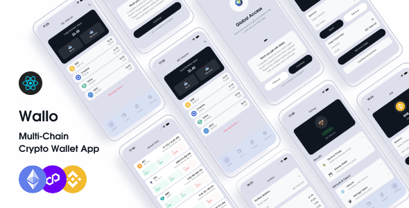 Wallo – Multi-Chain Crypto Wallet Wallo – Multi-Chain Crypto Wallet