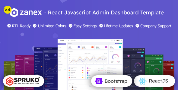 Zanex - React JavaScript Admin Dashboard Template Zanex - React JavaScript Admin Dashboard Template