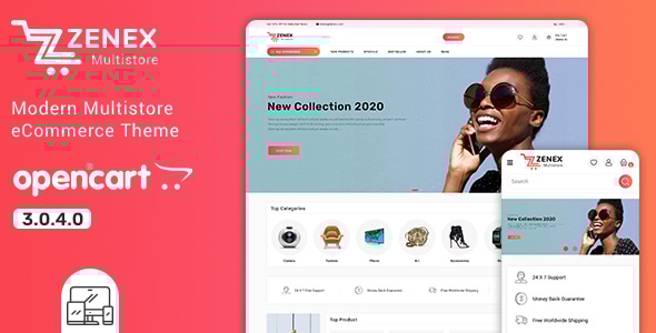 Zenex - Multipurpose E-commerce Opencart 3 Template Zenex - Multipurpose E-commerce Opencart 3 Template