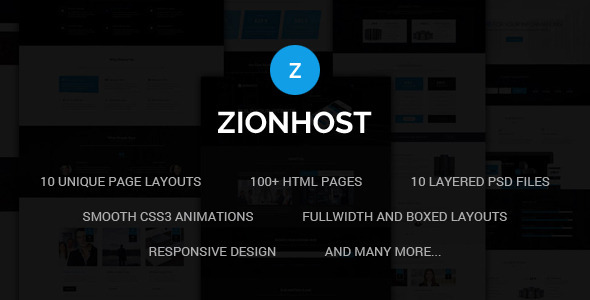 ZionHost - Web Hosting, Responsive HTML5 Template ZionHost - Web Hosting, Responsive HTML5 Template
