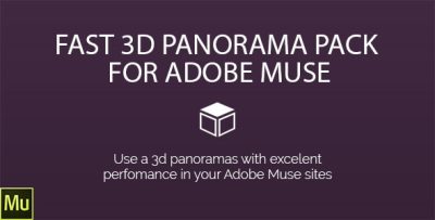 3D-Panorama Pack for Adobe Muse