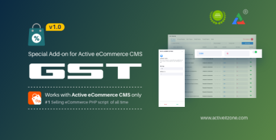 Active eCommerce GST Add-on