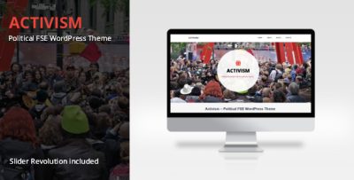 Activism - Political FSE WordPress Theme