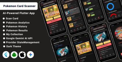 AI-Powered Pokémon Card Scanner Flutter App | Trading Card Identifier