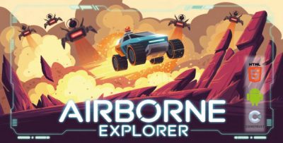 Airborne Explorer - HTML5 & Android (Construct 3)
