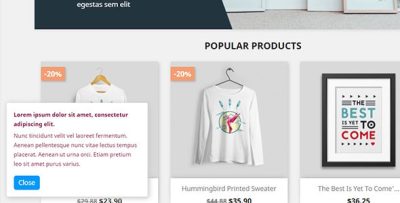 Alert Box, Cookie Law, GDPR, LGPD for Prestashop