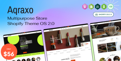 Aqraxo | Multipurpose Shopify Theme OS 2.0