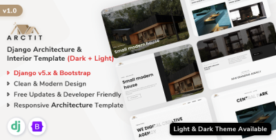 Arctit - Django Architecture & Interior Template
