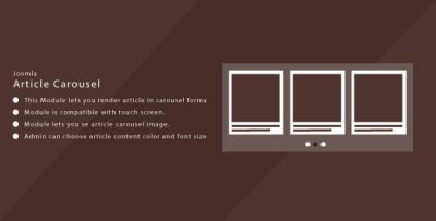Article Carousel for Joomla