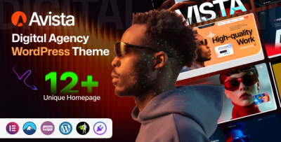 Avista - Digital Agency & Portfolio WordPress Theme