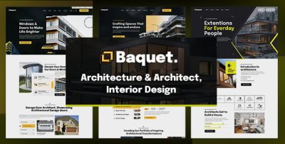 Baquet - Architecture & Interior WordPress Theme