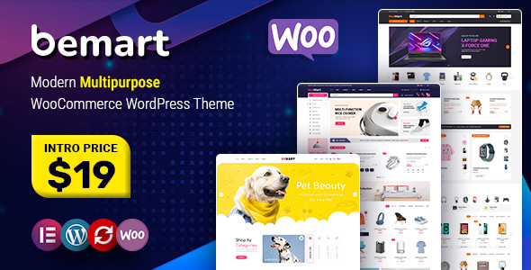 Bemart – Modern Multipurpose WooCommerce WordPress Theme Bemart – Modern Multipurpose WooCommerce WordPress Theme