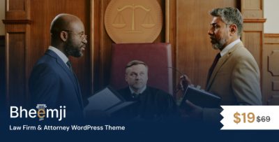 Bheemji - Law WordPress Theme