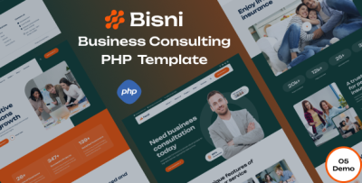 Bisni - Business Consulting PHP Template