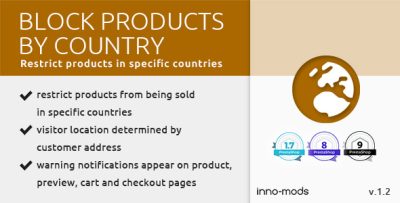 Block Products By Country