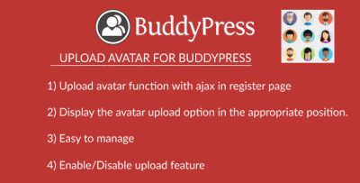 BuddyPress Signup Avatar