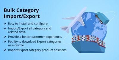 Bulk Category Import/Export