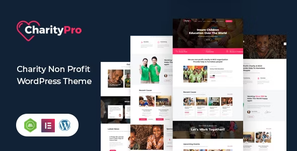 Charity Pro - Fundraising WordPress Theme Charity Pro - Fundraising WordPress Theme