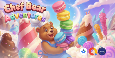 Chef Bear Adventure (Admob + GDPR + Android Studio)