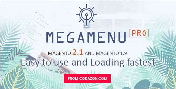 Codazon MEGA MENU Pro - Drag & Drop - For Magento 1 & Magento 2.x - All in one Codazon MEGA MENU Pro - Drag & Drop - For Magento 1 & Magento 2.x - All in one