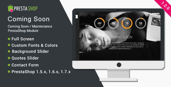 Coming Soon / Maintenance - PrestaShop Module Coming Soon / Maintenance - PrestaShop Module