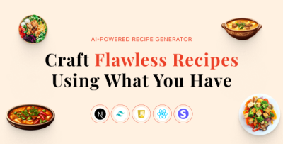 CookWithAI - AI-Powered Recipe Generation Platform SaaS