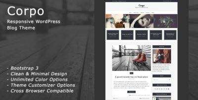 Corpo - Responsive WordPress Blog Theme
