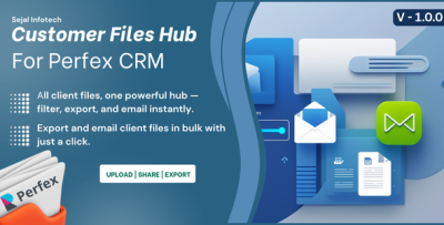 Customer Files Hub Module For Perfex CRM