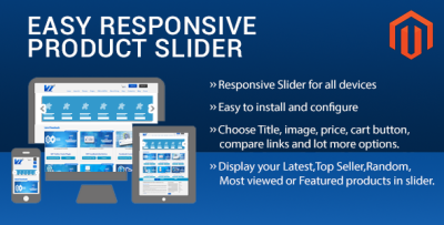 Easy Responsive Product Slider Magento Extension