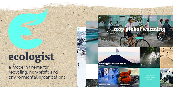 Ecologist - Environmental, Ecology and Recycling WordPress Theme Ecologist - Environmental, Ecology and Recycling WordPress Theme