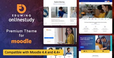Eduwing | Responsive Premium Moodle Theme