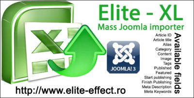 Elite-XL - Joomla 3x Mass Content Importer
