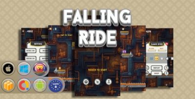 Falling Ride Game Template