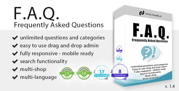 FAQ for Prestashop FAQ for Prestashop