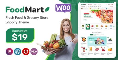 Foodmart - Fresh Food & Grocery Store Shopify Theme